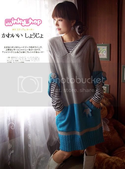 Kawaii Bunny Rabbit Ear Dress Jumper