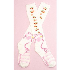 Secret Shop Cherry Tanuki Lolita Socks