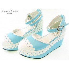 Sweet Lolita Heart Shoes