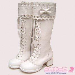 Baby Style Sweet Heart Decoration Boots