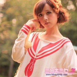 WC Sailor Anchor Knit Sweater