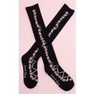 Secret Shop Pink Rose Bouquet Lolita Socks