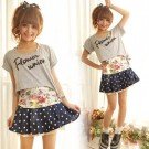 Flower Union Two Piece Top