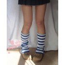 Japanese Navy Stripe Legwarmers