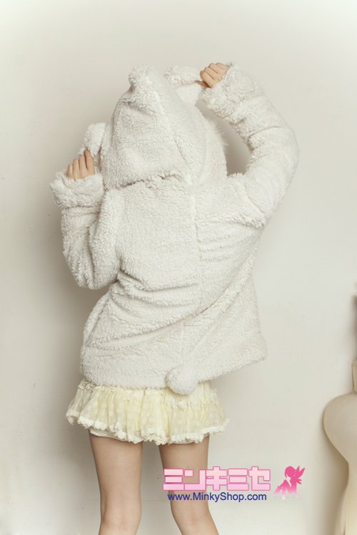Super Cute Bear Ear Toggle Jacket