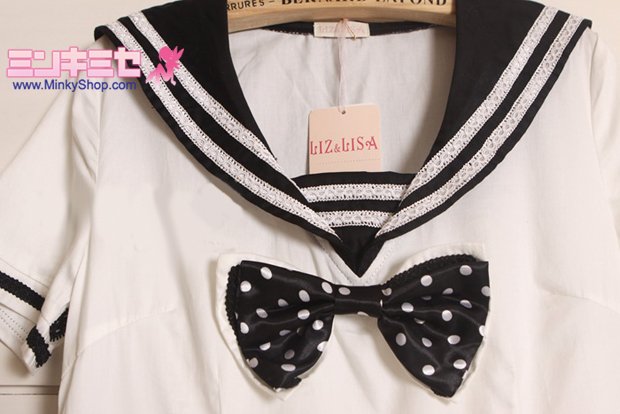School Girl Sailor Dress