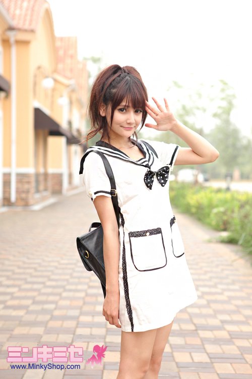 School Girl Sailor Dress