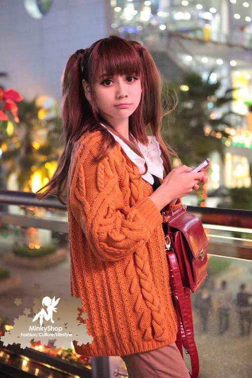 Snidel Cable Knit Sweater