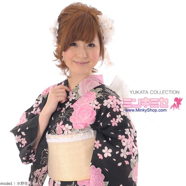 夜桜 Yozakura Yukata Set