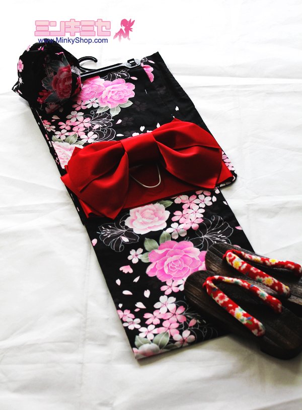 夜桜 Yozakura Yukata Set