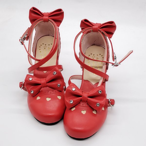 hristmas Lolita Sweet Heart Heels