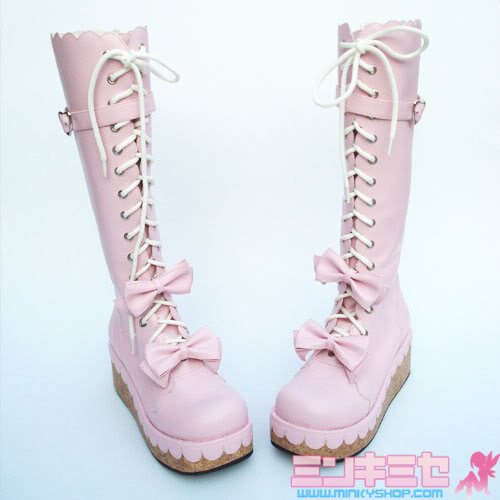 Sweet lolita platform boots