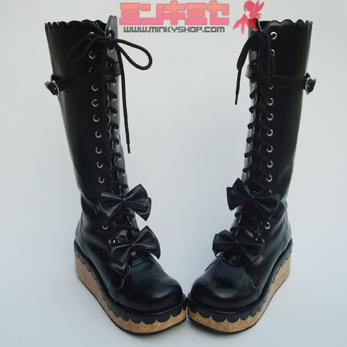 sweet lolita platform boots