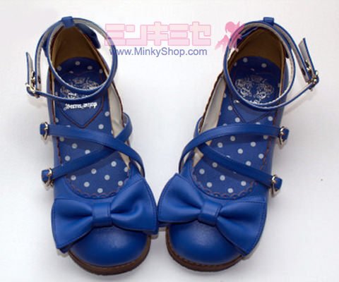 Secret Shop Tea Party Shoes Navy