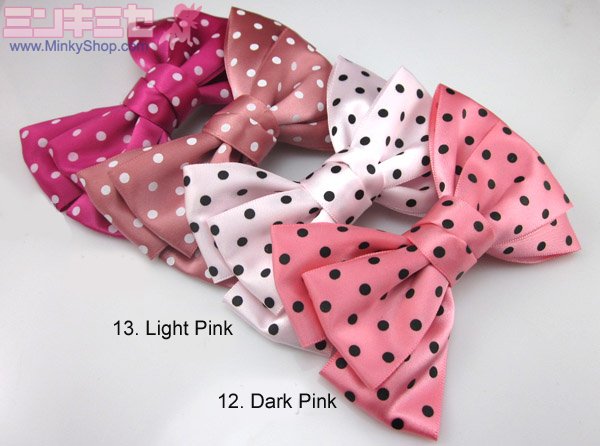 Cute Polka dots Hair Bow