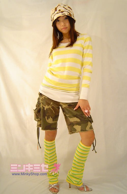 Harajuku Rainbow Leg Warmers