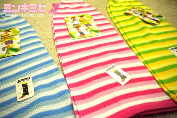 Harajuku Rainbow Leg Warmers