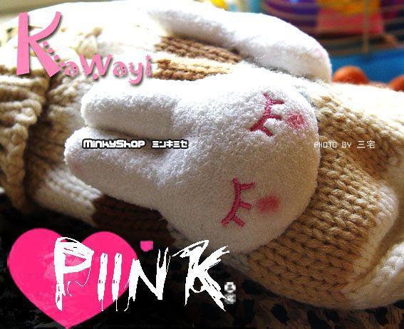 Adorable Bunny/Rabbit Gloves Mittens