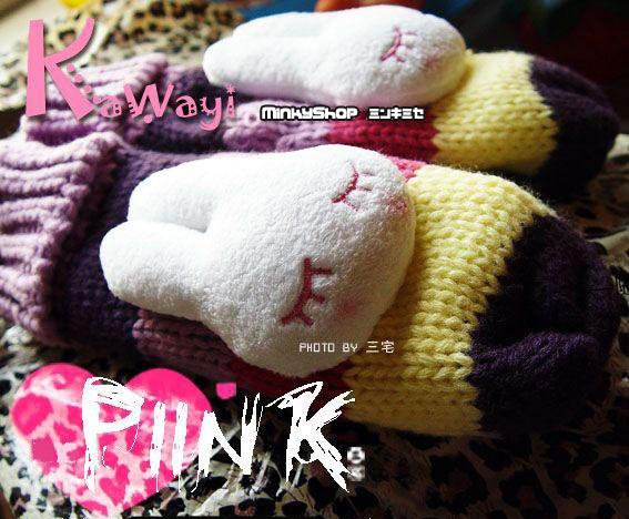 Adorable Bunny/Rabbit Gloves Mittens