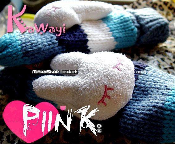 Adorable Bunny/Rabbit Gloves Mittens
